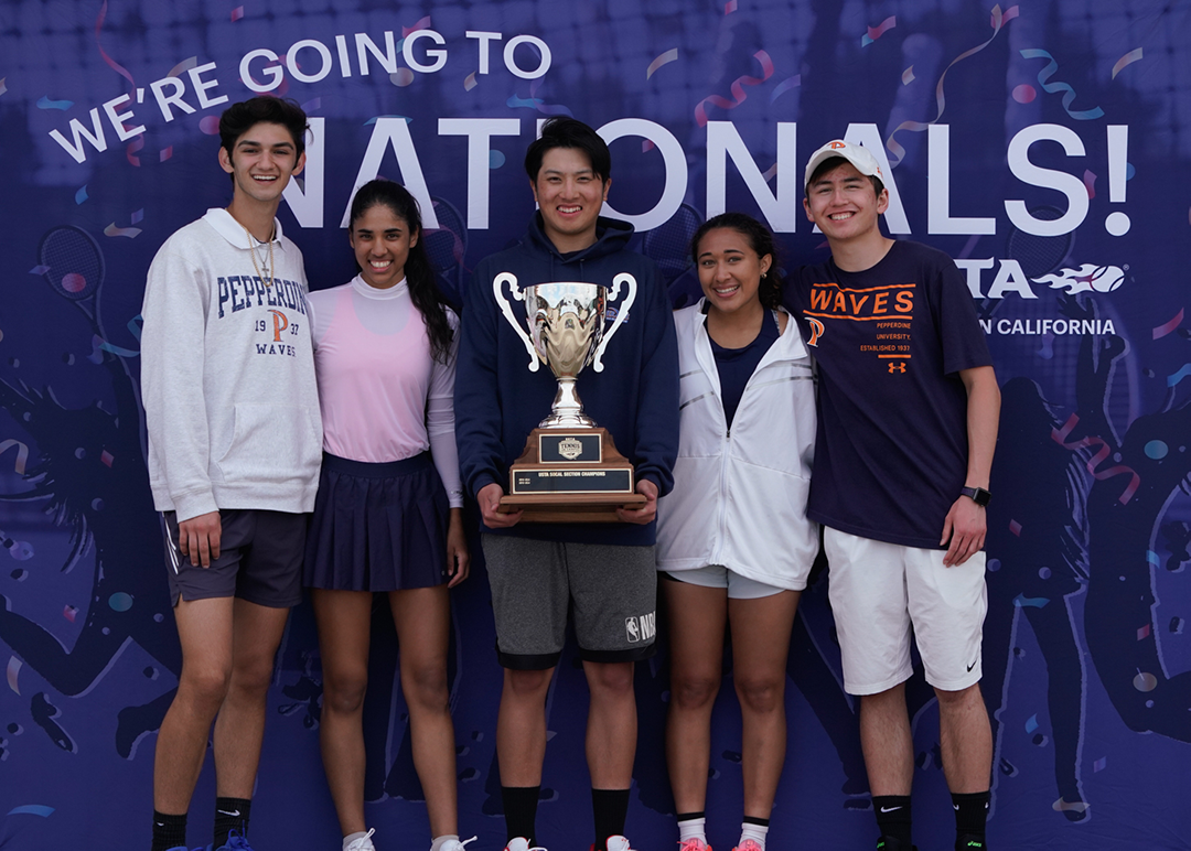 With Sectionals Conquered, Pepperdine Club Destined for Tennis On