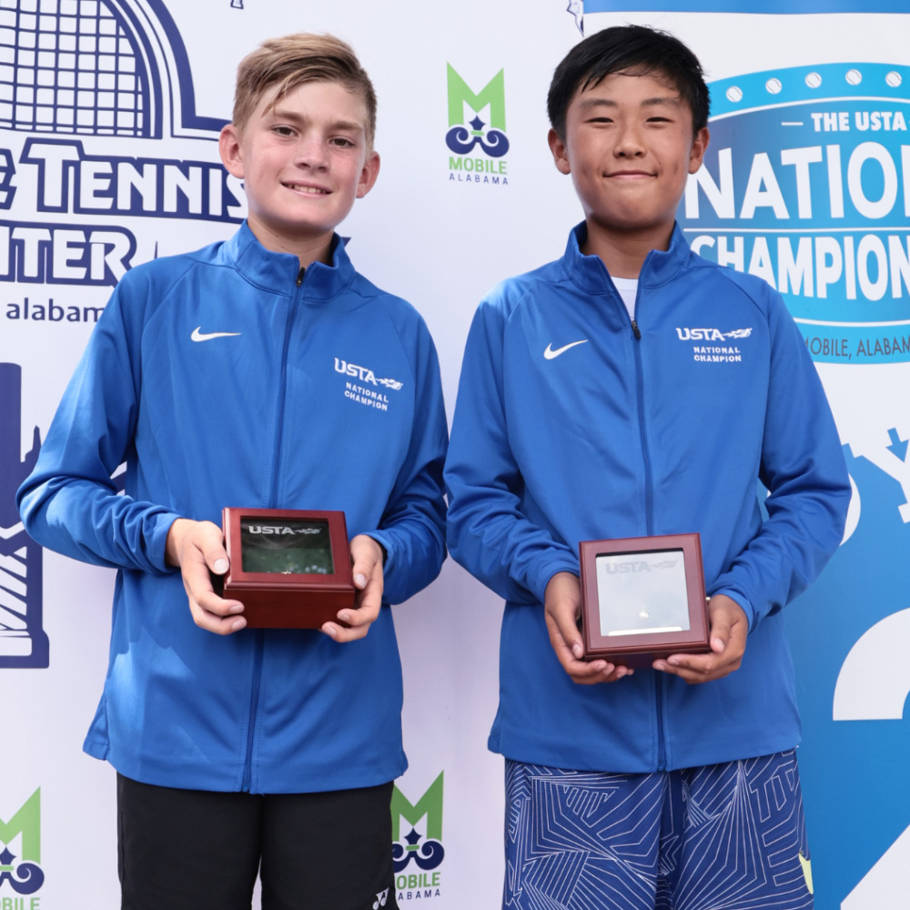 James Borchard : Nathan Lee - Boys' 12s Champions