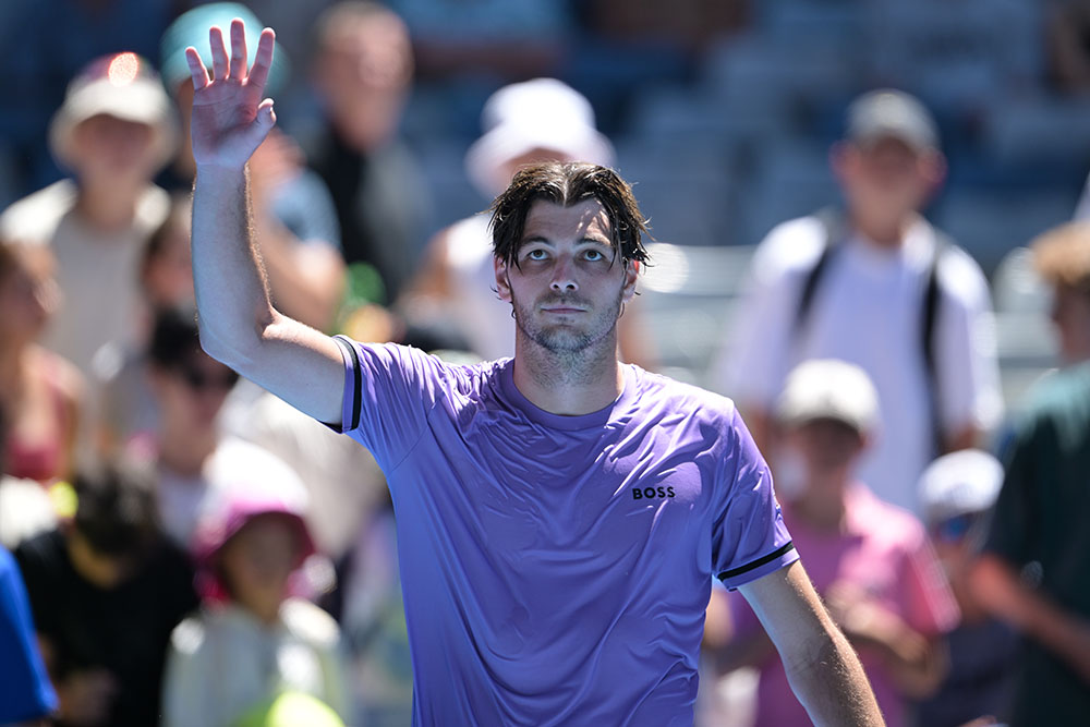 Taylor Fritz at Australian Open