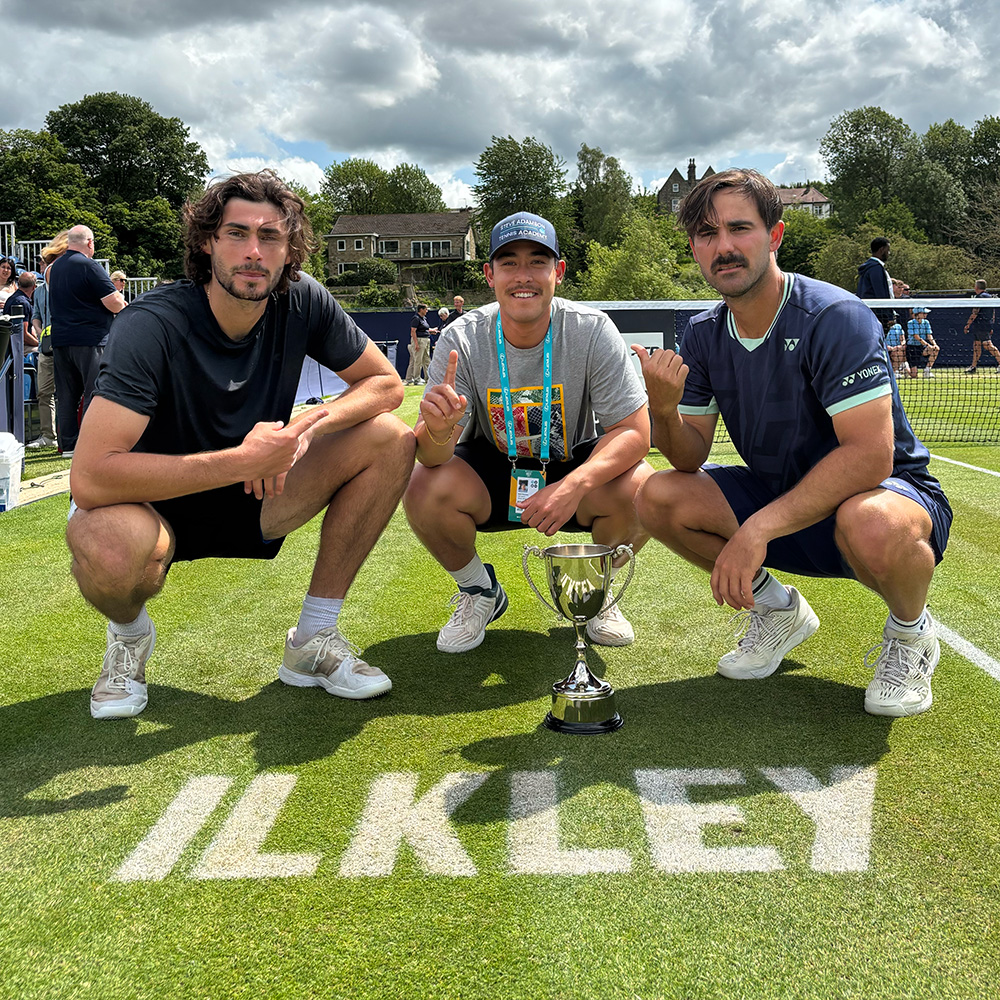 2025 Patrik Trhac, Ivan Thamma, Diego Hidalgo Lexus Ilkley Open ATP Doubles Title
