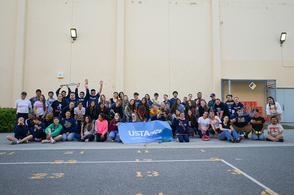 USTA Southern California and The Without Limits Foundation tennis clinic