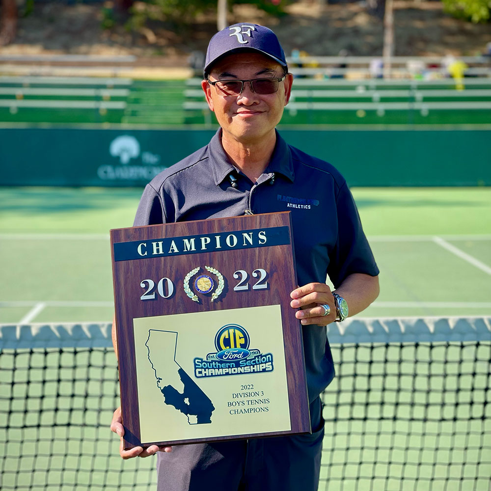 Terry Chan is a tennis coach in Southern California