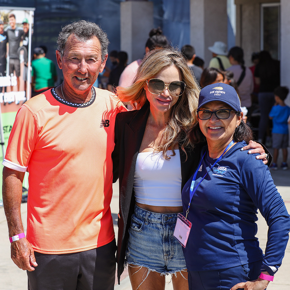 Angélica Gavaldón with Angel Lopez and Esther Hendershott