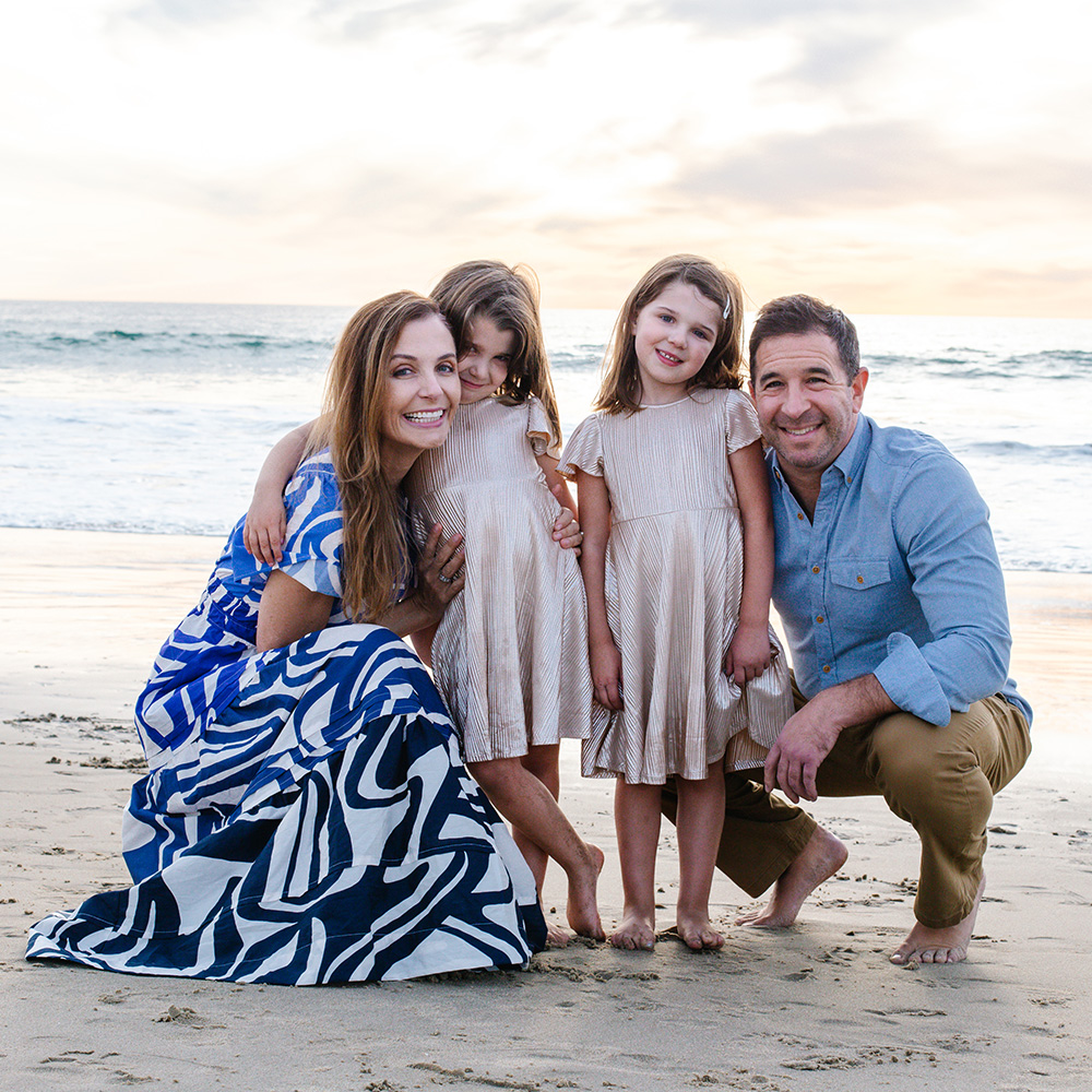 Gailor Large with her family