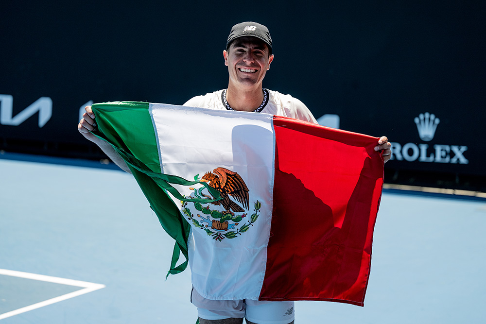Ernesto Escobedo representing Team Mexico