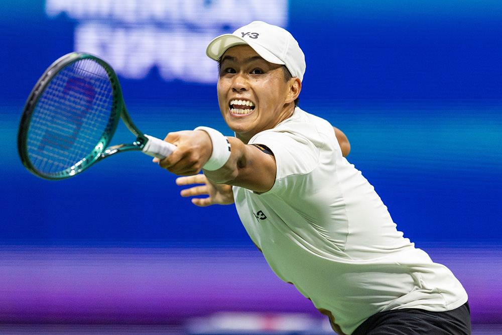 Learner Tien at US Open 2025 (PC: Lexie Wanninger)