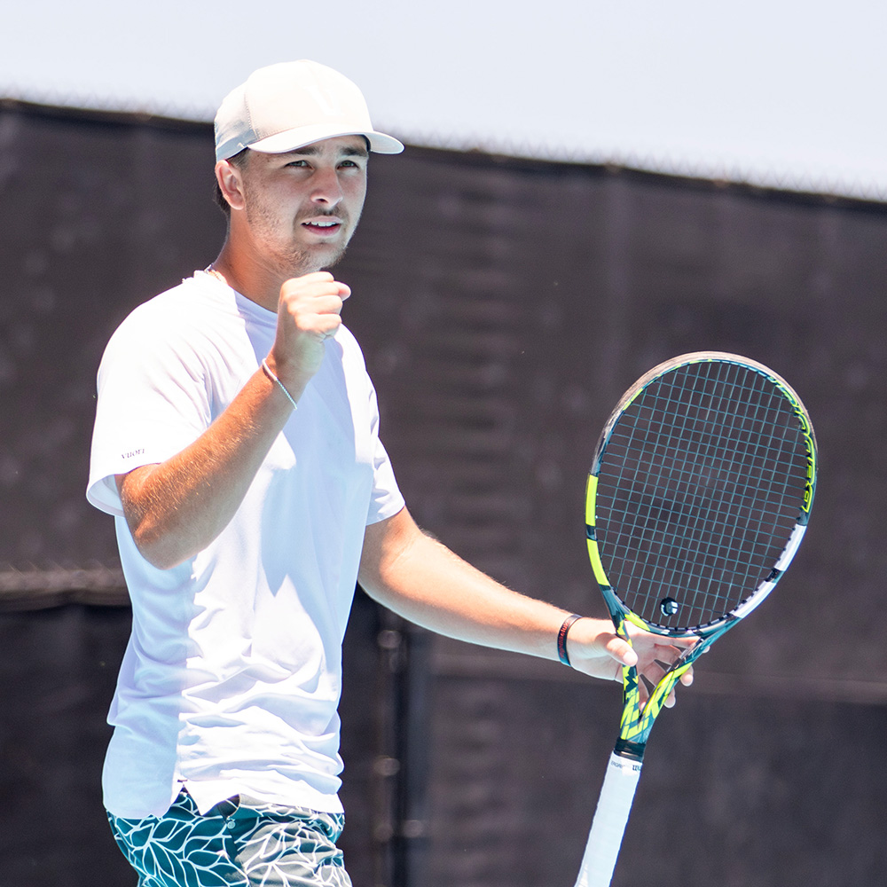 Trevor Svajda in action