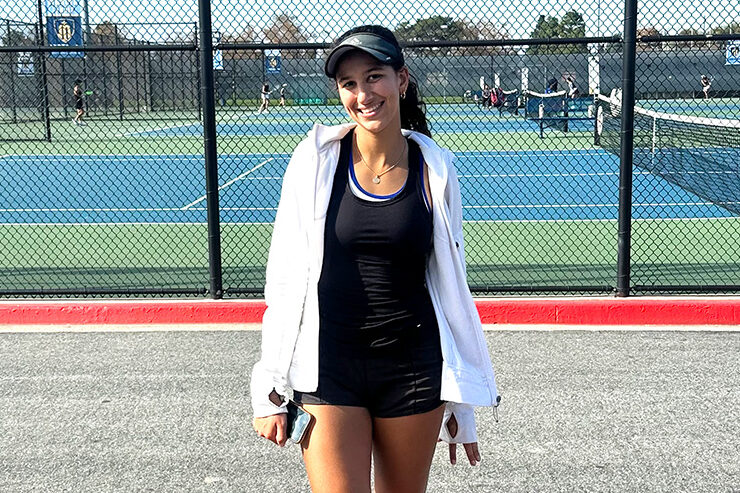 Cayna Ghaly tennis player