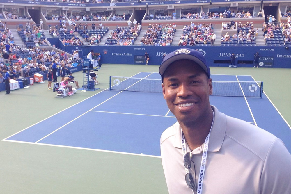 Jason Collins at the US Open