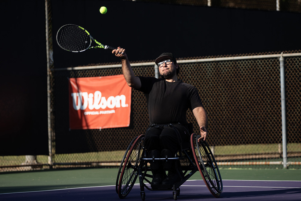 Henry Reyes wheelchair tennis player