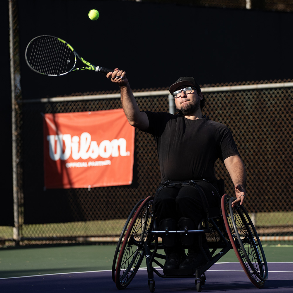 Henry Reyes wheelchair tennis player
