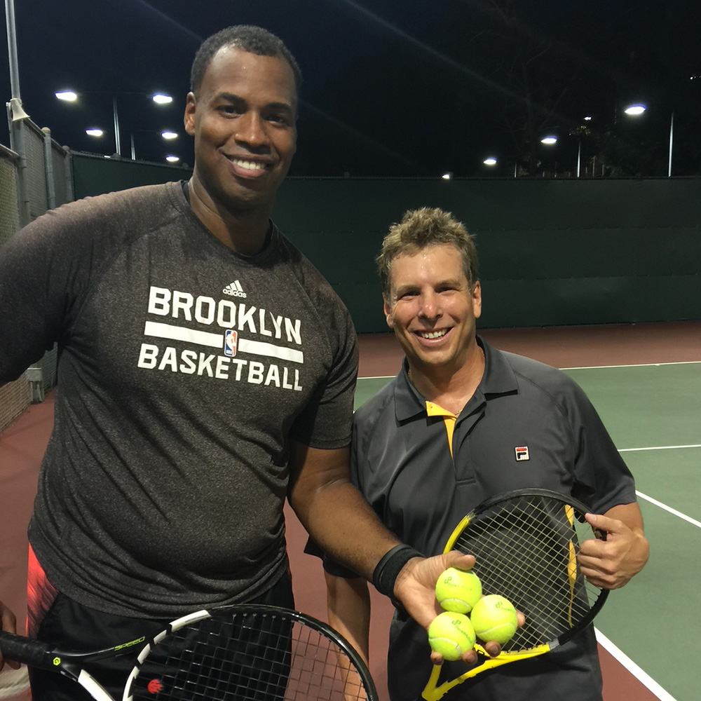 Jason Collins and Ron Bertke