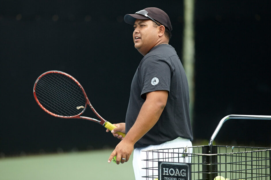 UJ Neri tennis coach in Los Angeles
