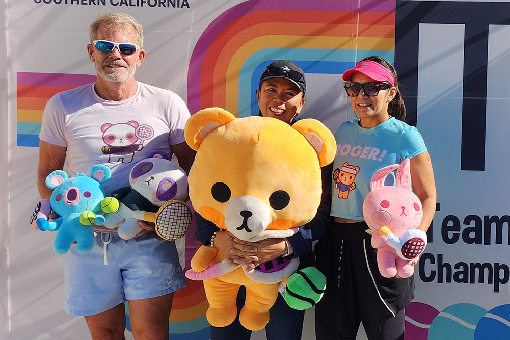 Jeanette Lee with Tokki Tennis