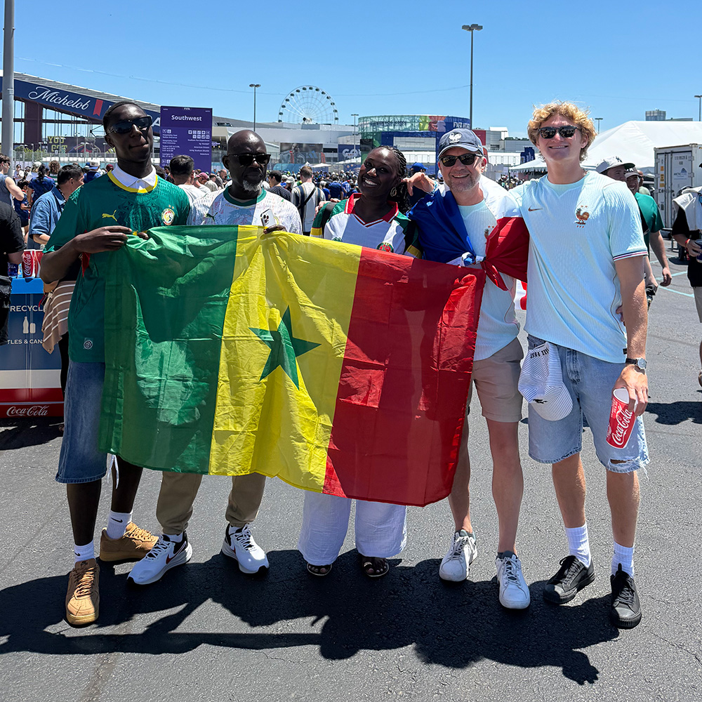 Julien Grigaux at the World Cup in New York