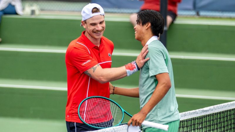 Karue Sell and Learner Tien at the 2024 Barnes SoCal Pro Series final