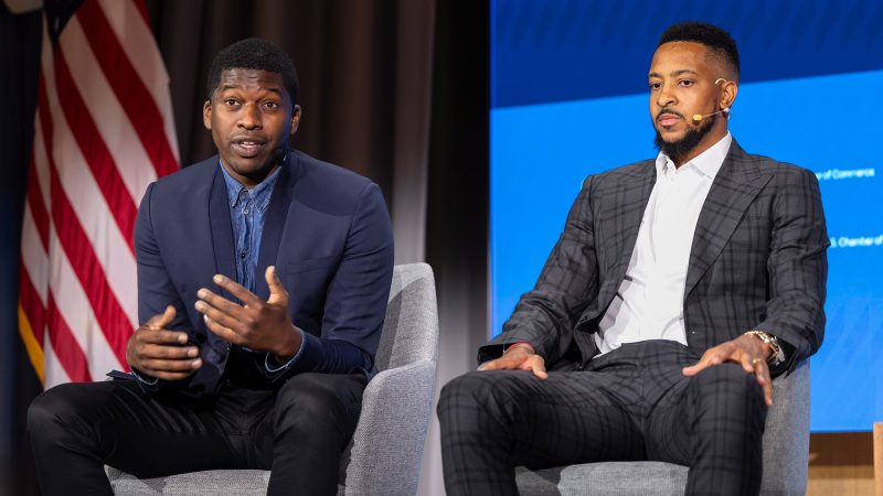 Jeron Smith and CJ McCollum